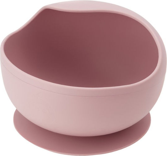 Momi Set Essgeschirr aus Silikon Rosa 6Stück