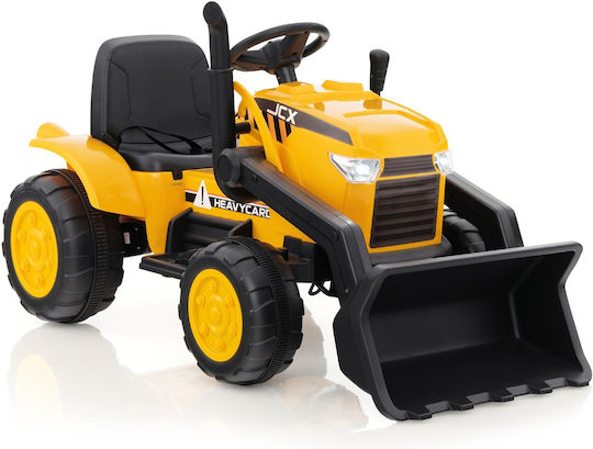 Παιδική Μπουλντόζα Ηλεκτροκίνητη 12 Volt Κίτρινη για 8+ Ετών