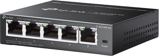 TP-LINK TL-SG105S-M2 Unmanaged L2 Switch with 5 Ethernet Ports
