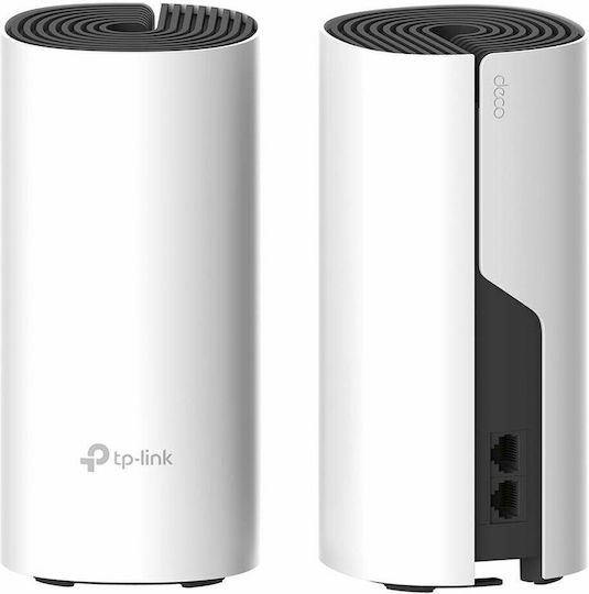 TP-LINK Deco M4 v3 WiFi Mesh Network Access Point Wi‑Fi 5 Dual Band (2.4 & 5GHz) in Double Kit