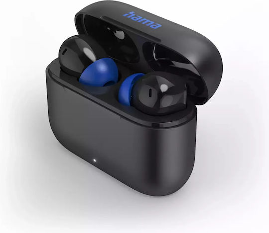 HAMA Passion Clear II In-ear Bluetooth Handsfree Ακουστικά με Θήκη Φόρτισης Μαύρα