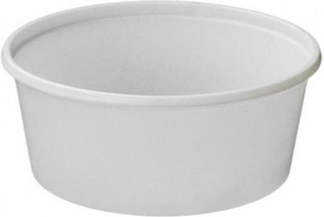 Σετ 50 Πλαστικά Κύπελλα με Χωρητικότητα 640ml Λευκά