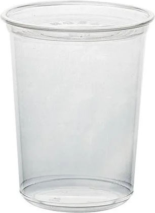 Intertan Set of 50 Plastic Bowls with 946ml Capacity Transparent
