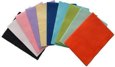 Bournas Medicals Dental Towel Yellow 2ply + 1ply with Dispenser 125 Pieces
