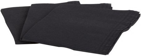 Soft Care Zahntuch Schwarz 1ply + 1ply ohne Dispenser 500Stück
