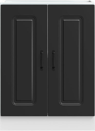 Kalmar Spülbeckenschrank Black 60x46x81.5Stück