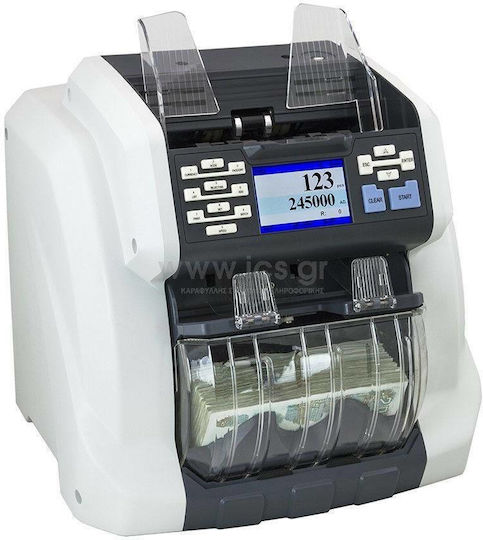 ICS BCS 160 Καταμετρητής Χαρτονομισμάτων Μικτής Καταμέτρησης με Ταχύτητα 1200/min & UV| MG| IR Ανίχνευση Πλαστών