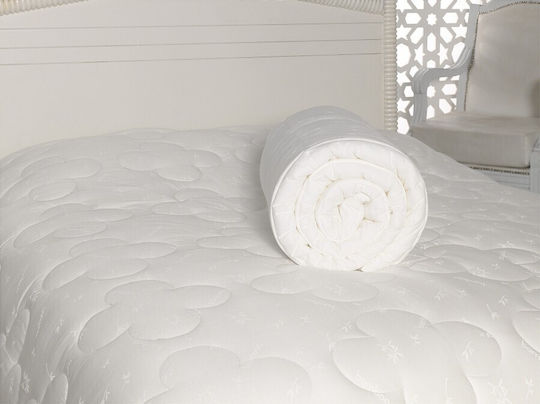 Cottonbox Ημίδιπλο 195x215εκ. Ecru