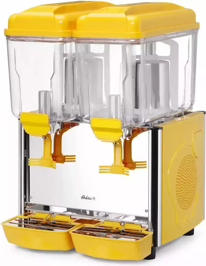 Hendi Doppelter Getränkespender Kalt 2x12lt P43 x B43 x H64 cm
