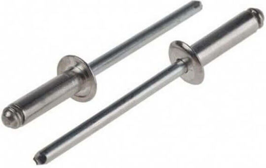 MTX Πριτσίνια Αλουμινίου M4.8x16mm 50τμχ