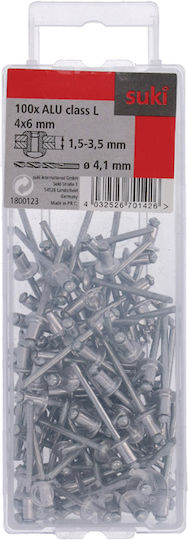 Suki Πριτσίνια Aluminium M6x40mm 1Stück