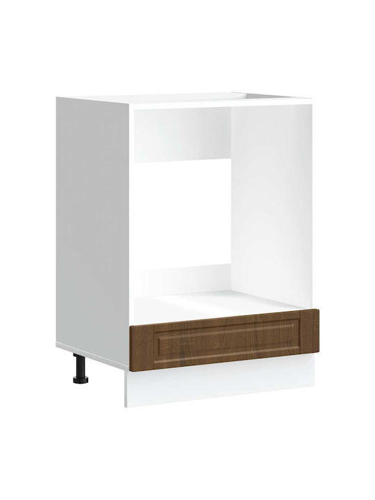 Porto Шкаф за Долен Фурна Brown Oak 60x46x81.5бр