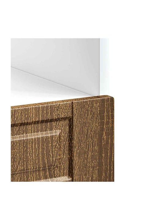 Porto Шкаф за Долен Фурна Brown Oak 60x46x81.5бр