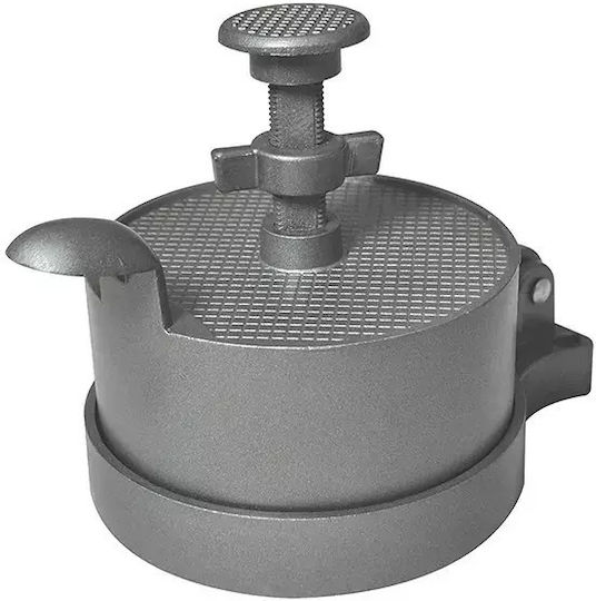 Aluminium Burgerpresse Ø12cm Verstellbare Patty-Dicke