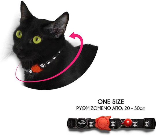 Zee-Dog Zee-Dog Katzenhalsband Schwarz