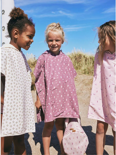 Fresk Kids Beach Poncho Red 20cm