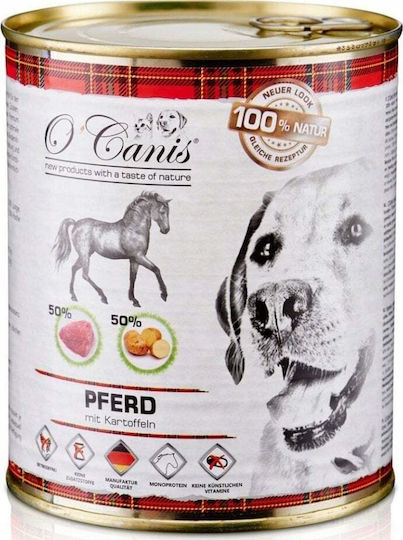 O'Canis Wet Food Dogs in Cans Diet with Meat and Potatoes 800gr