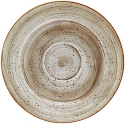 Bonna Πιατάκι Φλιτζανιού Porzellan Beige (6Stück)