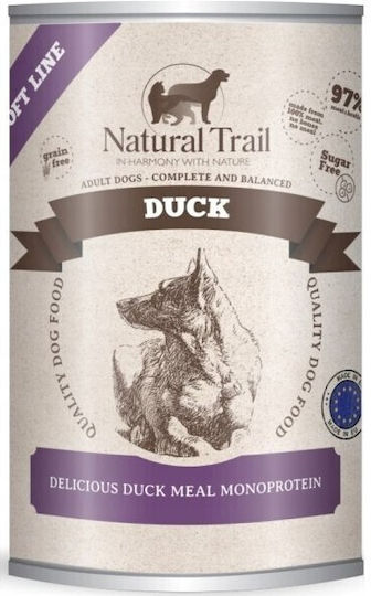Natural Trail Hrană Umedă pentru Câini în Conservă cu Rață fără Cereale & Gluten 400gr