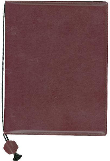 Next Menu Holder made of PU Leather in Burgundy Colour 21x14.5 cm