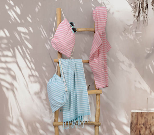 Nef-Nef Homeware Детска плажна пончо Червен 60 x 60см.