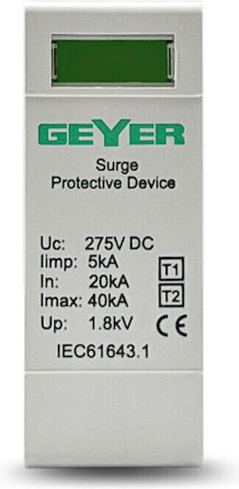 500776 Replacement DC 1000V Lightning Protection Cartridge Geyer