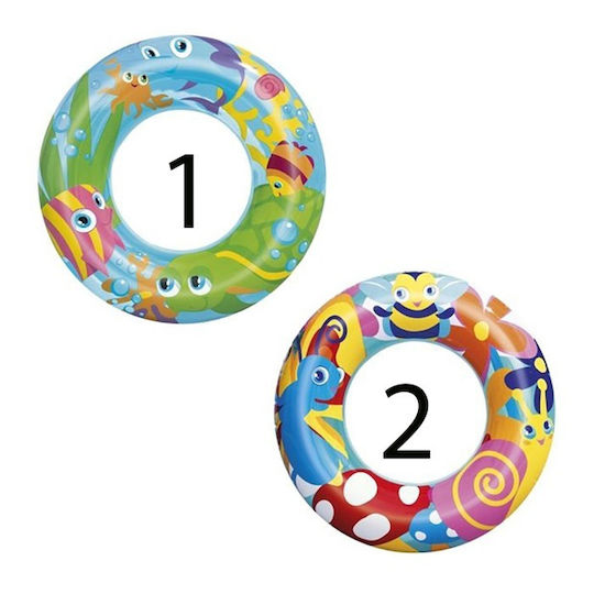 Bestway Kids' Swim Ring with Diameter 56cm. for 4-6 Years Old (Assortment Designs)