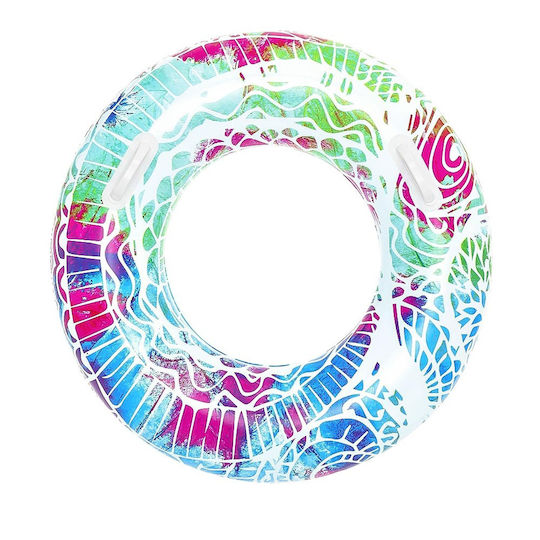 Bestway Kids' Swim Ring with Handles and Diameter 91cm. from 10 Years Old (Assortment Designs/Colours)