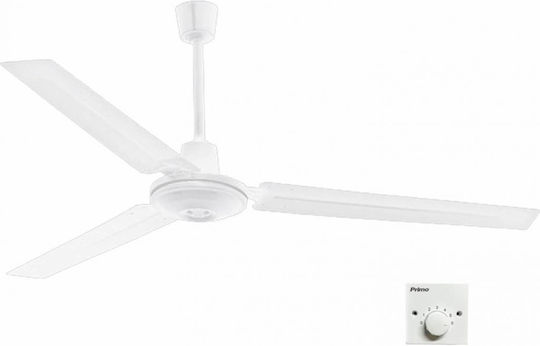 Primo FLC-1400 Επαγγελματικός Ανεμιστήρας Οροφής 75W Διαμέτρου 140cm