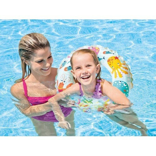 Intex Under The Sea Kids' Swim Ring with Diameter 51cm. for 3-6 Years Old 56205