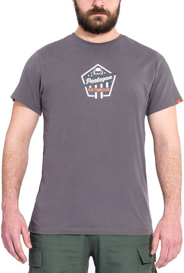 Pentagon Ageron T-shirt Wolf in Gray color