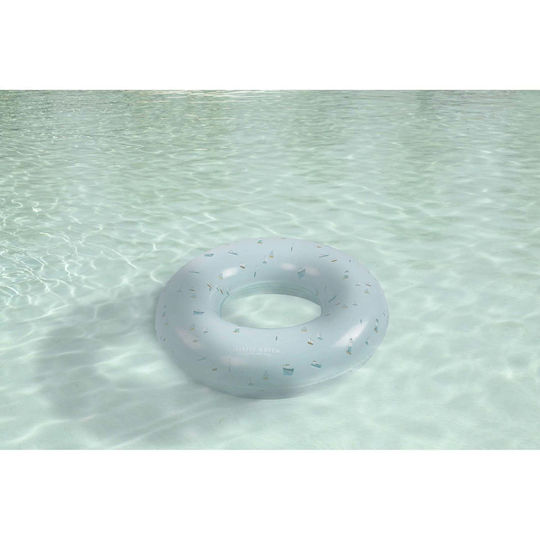 Little Dutch Sailors Bay Kids' Swim Ring with Diameter 50cm. from 3 Years Old Light Blue