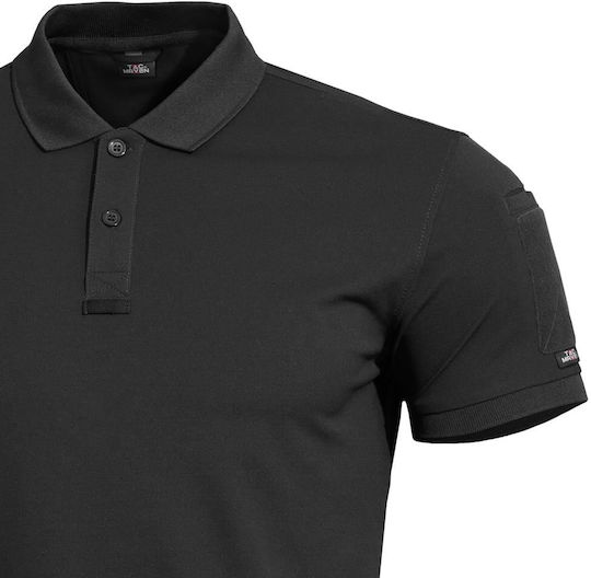 Pentagon Μπλούζα Polo σε Μαύρο χρώμα