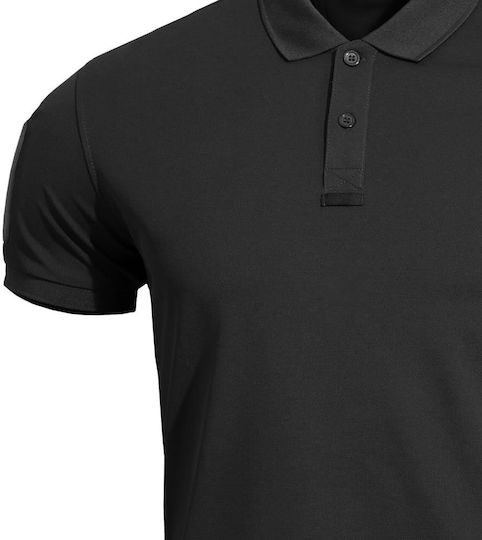 Pentagon Μπλούζα Polo σε Μαύρο χρώμα