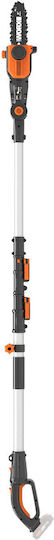 Worx WG349E.9 Τηλεσκοπικό Κονταροπρίονο Μπαταρίας 20V Solo Συνολικού Μήκους 360cm και Λάμα 20cm