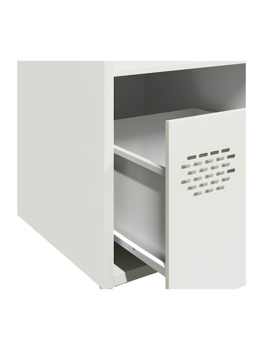 Kabinett Büro White 35x39x103.5cm