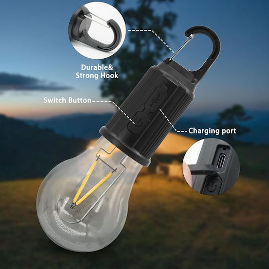 Soultronic Rechargeable Led Lamp for Camping Waterproof