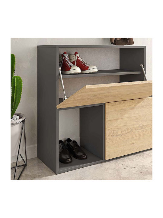 Holdon Eingangsmöbel mit Garderobe / Schuhschrank & Bank 120x36.5x87.5cm
