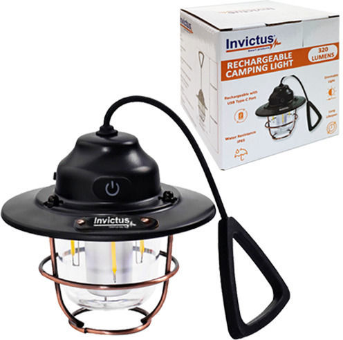Speras Wiederaufladbare Campinglaterne mit Taschenlampe 320lm