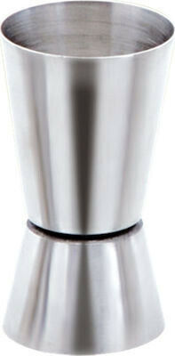 Dianomiki Double Bar Spirit Measure 25/50ml Silver