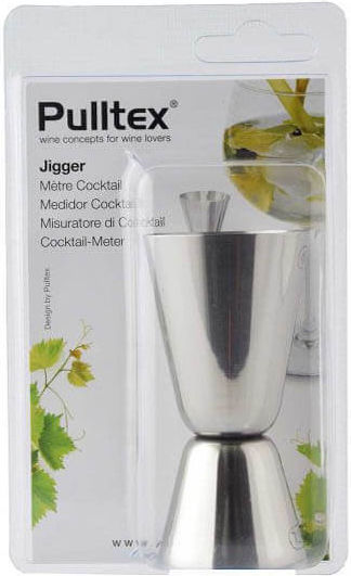 Pulltex Διπλή Μεζούρα Ποτών με Χωρητικότητα 20/40ml Inox 8435179499430