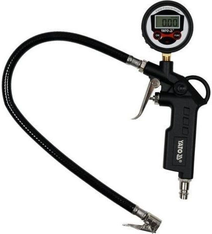 Yato YT-23702 Digital Air Pressure Gauge with Tyre Inflator Pistol 0.8bar YT-23702