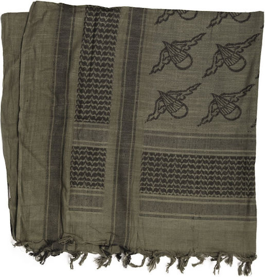 Mil-Tec Κασκόλ Μαύρο Olive / Black