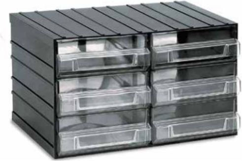 ArtPlast Συρταριέρα Εργαλείων Plastic W38.2xD29xH23cm Storage Box With 6 Drawers 702