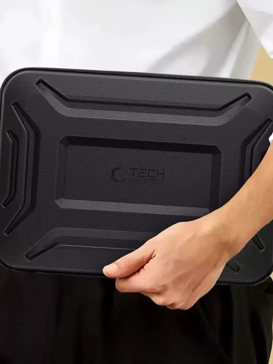 Tech Protect Kevlar Pro Weatherproof Medium Sleeve Universal Macbook 13-14 Notebooks 13-14 Tablets 13/14 Black
