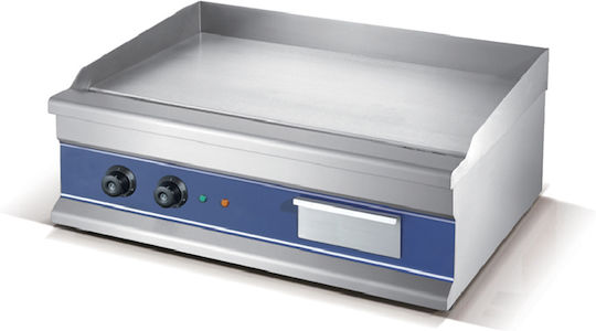 Galore Elektrisches Kommerzielle Flachgrill Stahl 70x52x23cm 4,5kW mit Wohnungsgrillplatte VEG700