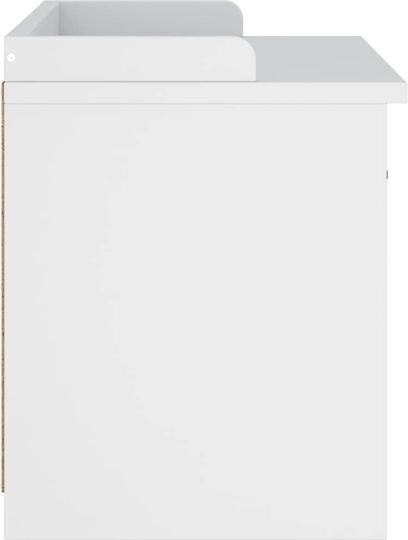 Sandens Eingangsmöbel mit Schuhschrank & Bank White 87x40x50cm