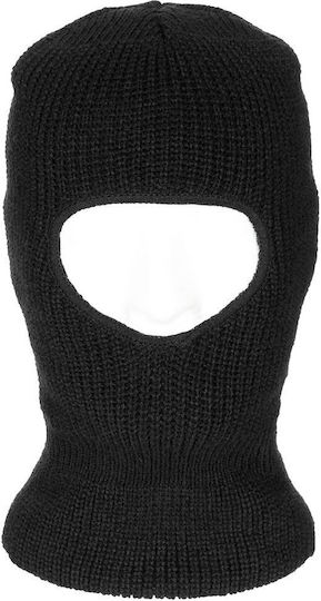 MFH Balaclava Μαύρο Πλεκτή Μαύρη
