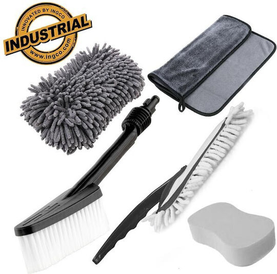 Ingco 5-Piece Cleaning Set Accessories Cpwli4006 Amgf0501
