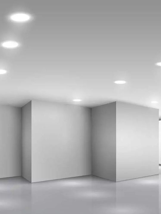 V-TAC Round Recessed LED Panel 6W with Cool White Light 6500K 120cm
